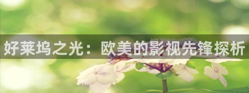 国产草草浮力影院：好莱坞之光：欧美的影视先锋探析